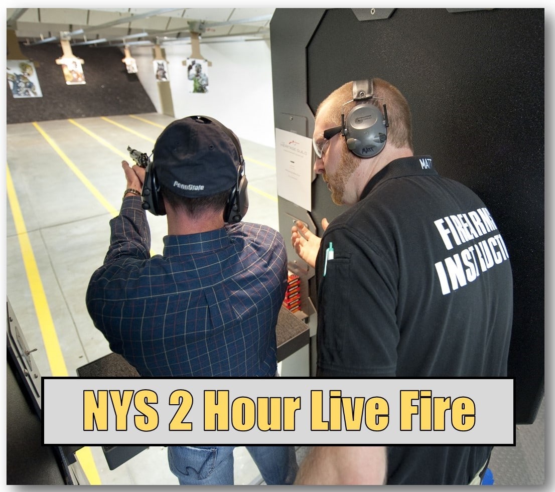 2 Hour NYS Live Fire Certification - NYC RENEWAL APPLICANTS "ONLY"